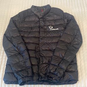 Moncler Longue Saison Black Puffer Jacket